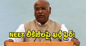 నీట్ లీకేజీలపై రాహుల్ గాంధీ పోరాటం.. యువతకు అండగా కాంగ్రెస్- మల్లిఖార్జున ఖర్గే