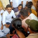 స్టీల్‌ప్లాంట్ ప్రమాద బాధితులతో మంత్రి లోకేష్.. వామపక్షాల నేతల వ్యాఖ్యలపై అసహనం