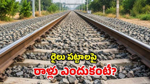 రైలు పట్టాలపై కంకర రాళ్లు ఎందుకు ఉంటాయో తెలుసా? వాటి బెనిఫిట్స్ తెలిస్తే షాకే!