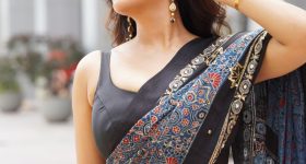 Rashi Singh : చీరలో వయ్యారాలు వలకబోస్తున్న రాశి సింగ్.. చూపుతిప్పుకోవడం కష్టమే..