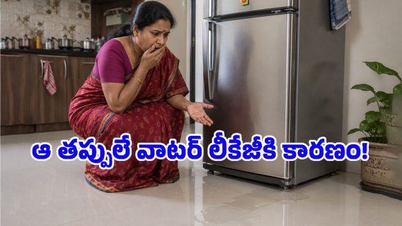 ఫ్రిడ్జ్ నుంచి వాటర్ లీక్ అవ్వడానికి ఈ 4 తప్పులే కారణం.. ఐదు నిమిషాల్లో ఫిక్స్ చేసుకోండిలా!
