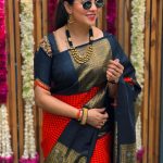 Sharmitha Gowda : అబ్బా.. చీరలో స్టైలిష్ లుక్ లో రుద్రాణి అదిరిపోయింది..