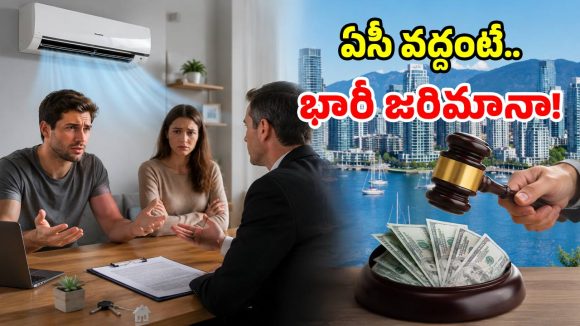 అద్దె ఇంట్లో ఉండేవారికి గుడ్ న్యూస్.. ఏసీ పెట్టేందుకు నిరాకరిస్తే.. ఓనర్లకు రూ.94,904 జరిమానా!