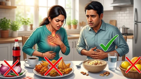 ఉదయన్నే ఇవి తింటే కడుపు నిండా గ్యాస్, ఛాతీలో మంట..
