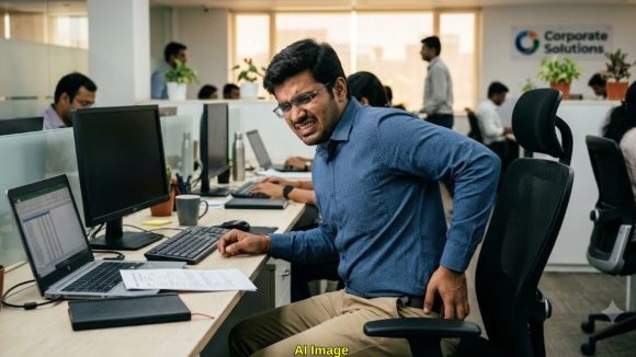 రోజంతా కూర్చొని పనిచేసేవారిలో చెప్పుకోలేని ఆ ఒక్క ఆరోగ్య సమస్య తీవ్రం.. డాక్టర్ల హెచ్చరిక