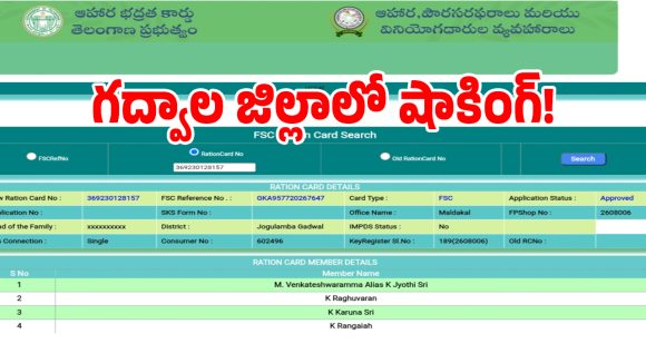 TG Ration Card: ఒకే ఇంట్లో ముగ్గురు ప్రభుత్వ ఉద్యోగులు.. అయినా రేషన్ కార్డు జారీ!