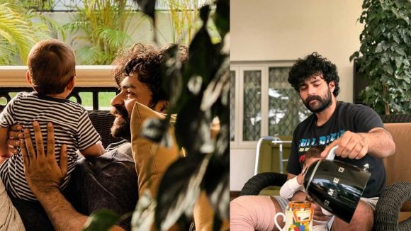 కొడుకు వాయువ్ తేజ్‌తో వరుణ్ తేజ్ క్యూట్ మూమెంట్స్.. వైరల్ అవుతున్న ఫోటోస్!