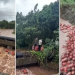 Gas cylinders Video: సందట్లో సడేమియా.. భారీ వర్షాలు, వాగుల్లో కొట్టుకొచ్చిన 3 వేల గ్యాస్ సిలిండర్లు