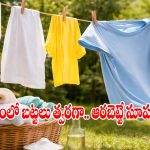 వర్షాకాలం బట్టల లొల్లి.. ఇంట్లోనే బట్టలు ఫాస్ట్‌గా ఆరాలంటే ఈ సింపుల్ ట్రిక్స్ ఫాలో అవ్వండి!