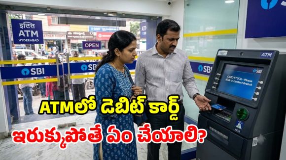 ATMలో కార్డ్ ఇరుక్కుపోయిందా? కంగారు వద్దు మామ.. వెంటనే ఇలా చేయండి!