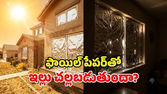 కిటికీలకు అల్యూమినియం ఫాయిల్.. నిజంగానే ఇల్లు చల్లబడుతుందా? సైన్స్ ఏం చెబుతోంది?