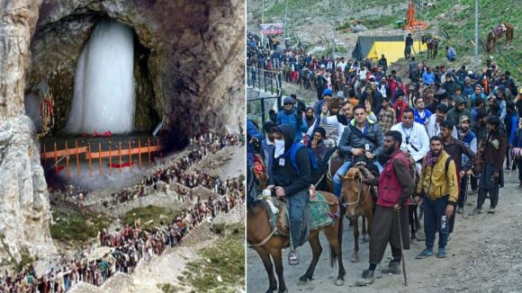 అమర్‌నాథ్-వైష్ణోదేవి యాత్రలకు తాత్కాలికంగా బ్రేక్.. బేస్ క్యాంపుల ఆగిన యాత్రికులు, ఏం జరిగింది?