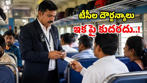 రైల్వేలో కొత్త రూల్.. టీసీలకు బాడీ కెమెరాలు.. తప్పు చేస్తే దొరికేస్తారు!