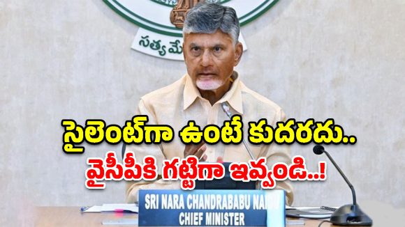 ‘వైసీపీ విమర్శిస్తుంటే సైలెంట్‌గా ఉంటారా?’.. క్యాబినెట్‌లో మంత్రులకు బాబు క్లాస్!