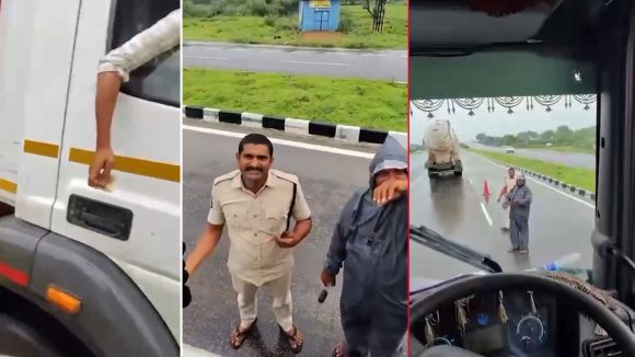 బోర్డర్ చెకింగ్ పేరిట వసూళ్లు..  లారీ డ్రైవర్‌ స్టింగ్ ఆపరేషన్, వెలుగులోకి తెచ్చిన ‘బిగ్‌టీవీ’