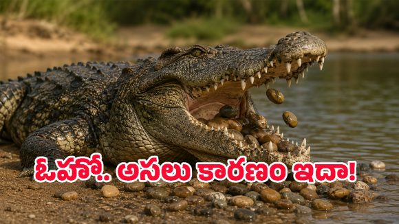 ఆకలితో కాదు.. మొసళ్లు రాళ్లను మింగడం వెనుక ఇంత పెద్ద ప్లాన్ ఉందా? అసలు కారణం ఇదే!