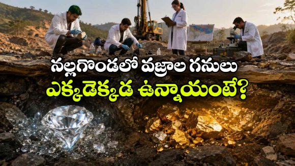 నల్లగొండ జిల్లాలో వజ్రాలు, బంగారు గనులు, వామ్మో.. అన్ని చోట్ల ఉన్నాయా?