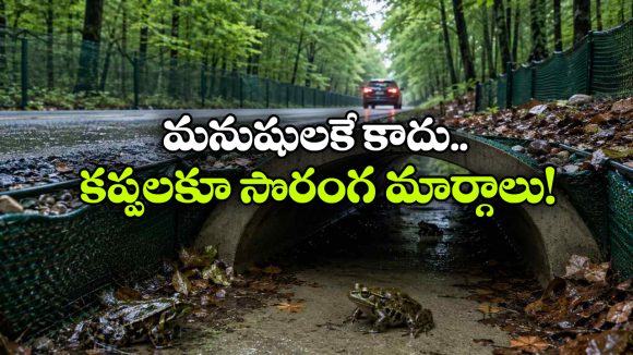కప్పలకు అండర్‌ పాస్‌ లు నిర్మిస్తున్న ఫ్రాన్స్.. భలే ఐడియా గురూ!