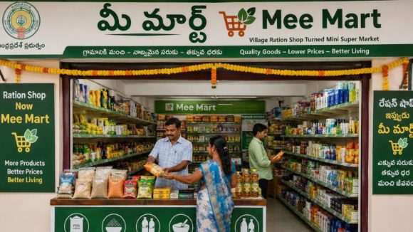 రేషన్ కార్డువారికి ఏపీలో శుభవార్త..  అందుబాటులోకి మీ మార్ట్‌లు, తక్కువ ధరకే సరుకులు, మరి డీ‌మార్ట్ మాటేంటి?