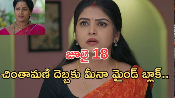 Gundeninda GudiGantalu Today episode: పాపం మీనా… ప్రభావతి ఫుల్ హ్యాపీ.. మేనేజర్ కుట్రతో మీనా బలి..