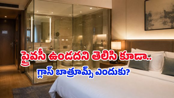 హోటల్ రూమ్స్‌లో ‘గ్లాస్ బాత్‌రూమ్స్’ ఎందుకు ఉంటాయో తెలుసా? ప్రైవసీ కంటే ఆ రీజనే ముఖ్యమా?