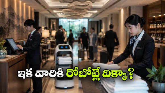 అక్కడ హోటళ్లకు ఉద్యోగులు దొరక్క.. రోబోలతో పని కానిచ్చేస్తున్నారు!