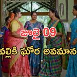Illu Illalu Pillalu Today Episodes: నర్మదకు సారీ చెప్పిన వేదవతి.. చందు మాటతో వల్లి ఫ్యూజుల్ అవుట్.. వల్లికి కన్నీళ్లు..