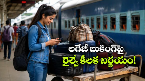 రైల్వే ప్రయాణికులకు గుడ్ న్యూస్.. లగేజీ బుకింగ్ ఇక మరింత ఈజీ!