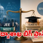 జేఈఈ, నీట్ అభ్యర్థులకు అలర్ట్.. పరీక్షల్లో భారీ మార్పులు.. బోర్డు మార్కులకు 50% వెయిటేజీ?