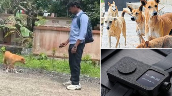 స్మార్ట్‌వాచ్‌తో వీధి కుక్కల కష్టాలకు చెక్.. ఇంజినీరింగ్ స్టూడెంట్స్ ఘనత