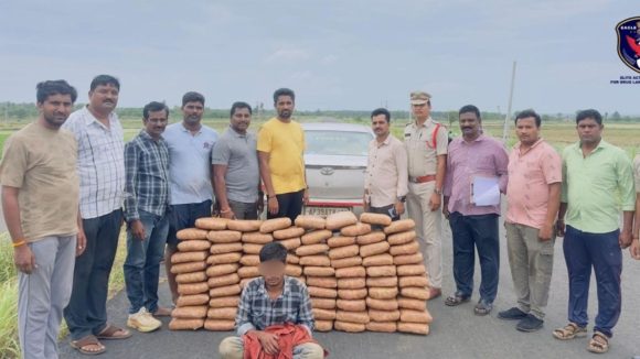ఈగల్ ఫోర్స్ ‘మరో’ సక్సెస్ ఆపరేషన్.. 180 కిలోల గంజాయి సీజ్!