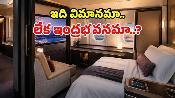 విమానం కాదు.. ఆకాశంలో తేలే 5-స్టార్ హోటల్.. ప్రయాణికులకు లగ్జరీ రూమ్స్!