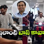 స్కూటర్‌పై ఆఫీసులో రౌండ్ కొట్టిన సీఈఓ.. కారణం తెలిస్తే మెచ్చుకుంటారు!