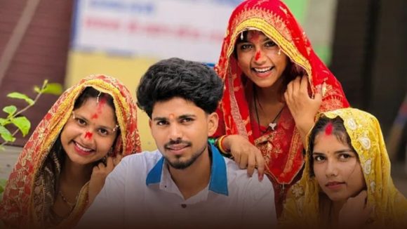 రీల్ కాస్త రియల్ లైఫ్.. ఓ యువకుడి పెళ్లాడిన ముగ్గురు అన్నాచెల్లెళ్ళు, ఆ ఒక్క కారణంతో-  వీడియో వైరల్