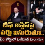 సుప్రీం కోర్ట్ సీజేఐపై పేపర్లు విసిరి, దుర్భషలాడుతూ.. పిటీషనర్ హంగామా, వీడియో వైరల్