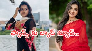 Podarillu Mahalakshmi : ‘పొదరిల్లు’ సీరియల్ లవర్స్ కు బ్యాడ్ న్యూస్.. మహా అవుట్…