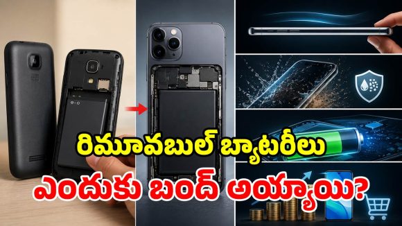 స్మార్ట్‌ఫోన్లలో ‘రిమూవబుల్ బ్యాటరీలు’ ఎందుకు మాయమయ్యాయి? అసలు రహస్యం ఇదే!