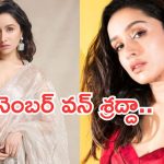 శ్రద్దా కపూర్ నెలకు ఎన్ని లక్షలు సంపాదిస్తుందో తెలుసా..? మూవీ కన్నా అక్కడే ఎక్కువ..