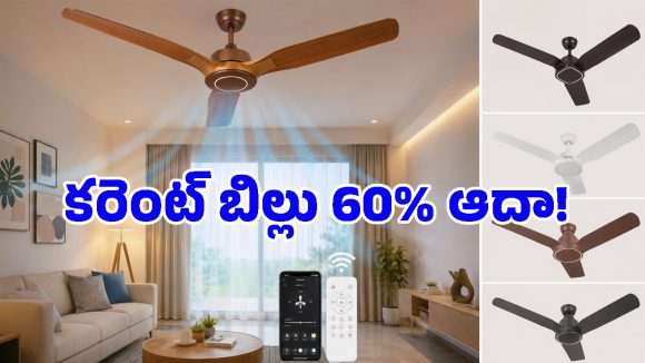 బడ్జెట్‌లో బెస్ట్ స్మార్ట్ సీలింగ్ ఫ్యాన్ కావాలా? కరెంట్ ఆదా చేయడంలో వీటికి తిరుగులేదు!