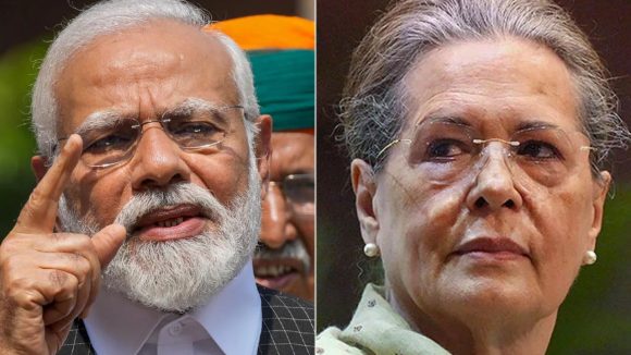 మోదీ ప్రభుత్వం వారిని శత్రువులుగా చూస్తోంది..  పోలీసు చర్యలను ఖండించిన సోనియాగాంధీ