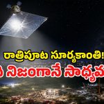 ఇకపై రాత్రిపూట కూడా సూర్యకాంతి.. అమెరికా కొత్త స్పేస్ ప్రాజెక్ట్‌పై శాస్త్రవేత్తల ఆందోళన ఎందుకు?