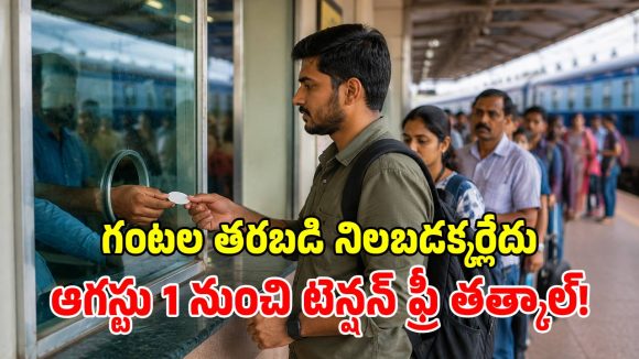 ప్రయాణికులకు అలర్ట్.. రైల్వేశాఖ కీలక నిర్ణయం.. ఆగస్టు 1 నుంచి కొత్త ‘తత్కాల్’ రూల్స్!