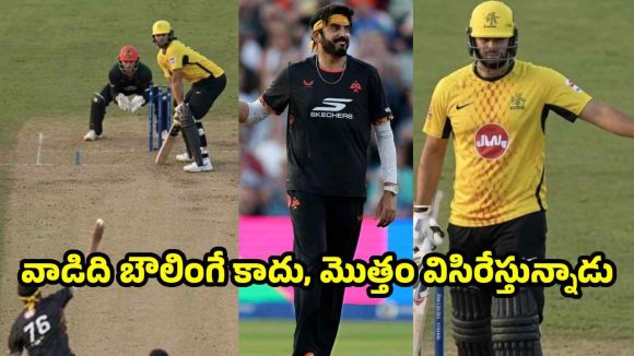 ఉస్మాన్ తారిక్ ది త్రో బౌలింగ్…లైవ్ మ్యాచ్ లోనే ప‌రువు తీసిన టిమ్ డేవిడ్