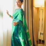 Vishnu Priya : గ్రీన్ శారీలో మనసు దోచుకుంటున్న విష్ణు.. ఎంత అందంగా ఉంది మావా…