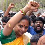 క‌విత అరెస్టు ప‌ర్వంలో పోలీస్ దాష్టీకం..! ఈడ్చుకెళ్లి.. రాళ్ల‌పై ప‌డేసి.. కారు డోరుకు ఢీకొట్టి..!