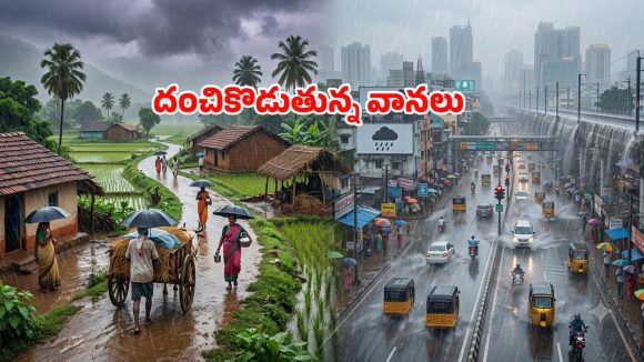 తెలుగు రాష్ట్రాలకు వాతావరణ శాఖ అలర్ట్.. ఆ జిల్లాల్లో కుండపోత వర్షాలు.. ఐదు రోజులు ఇంతే!