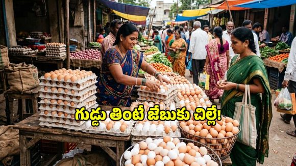 ధర ఏమో ఆకాశానికి.. సైజు ఏమో చిన్నగా.. భాగ్యనగరంలో గుడ్డు రేట్ల ఘాటు!