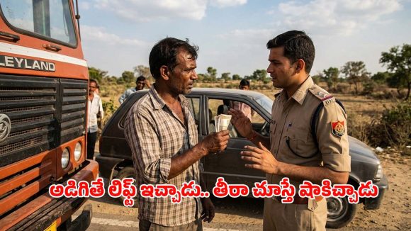 పోలీసోడి పాడు బుద్ధి.. లిఫ్ట్ ఇచ్చిన పాపానికి డ్రైవర్‌కే కన్నం! ఖాకీ పవర్ చూపించినా వదలకుండా..!
