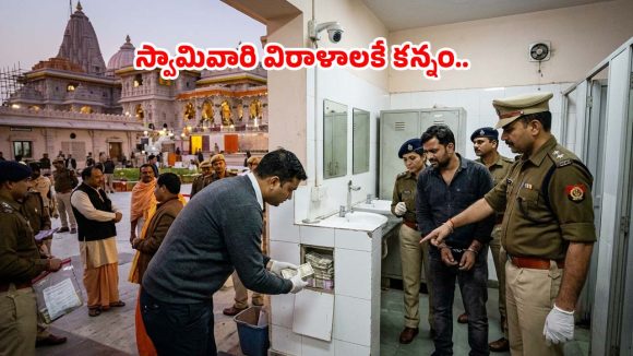 అయోధ్య రాముడి సొమ్ము.. మరుగుదొడ్లలో దాచి..! విచారణలో నిందితుడి సంచలన నిజాలు!