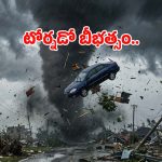 షాకింగ్ వీడియో.. చైనాలో గాల్లో కొట్టుకుపోయిన కారు, భయానకంగా మారిన వీధులు!